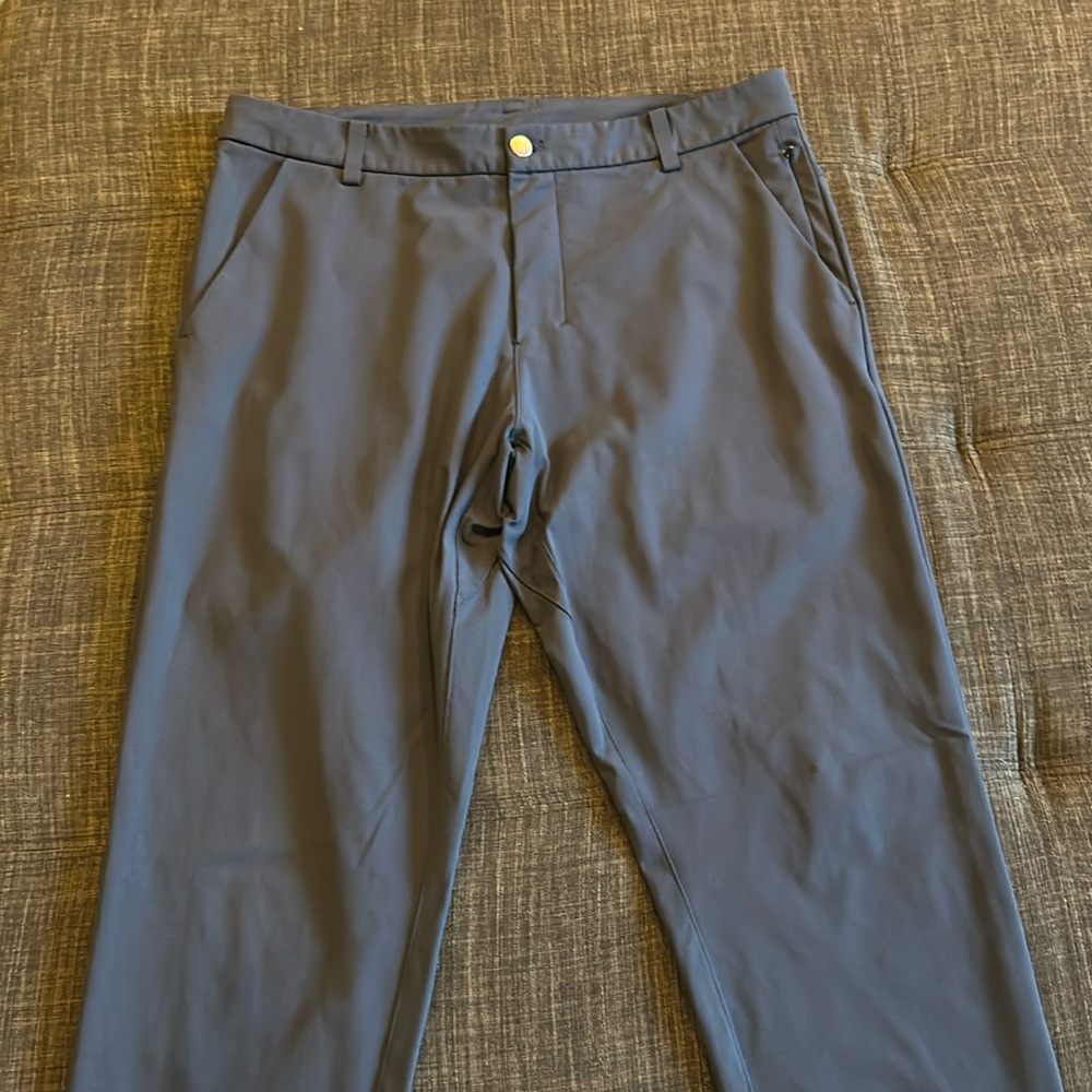 Navy Blue Lululemon 34x32 Commission Pants
